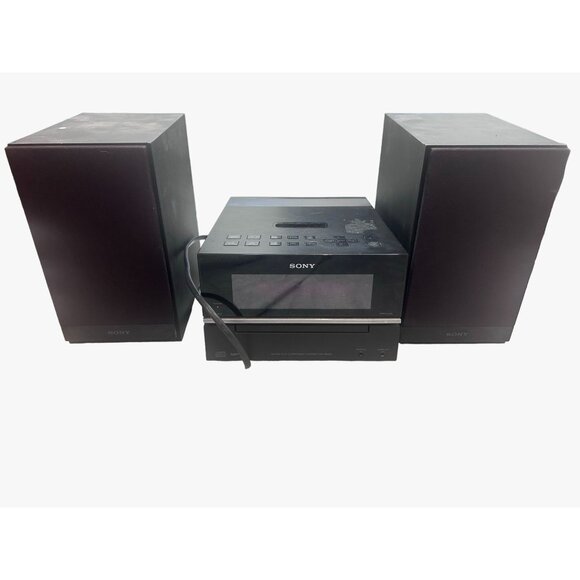 Sony CMT-BX20i Micro Hi-Fi Shelf System CD Player Radio iPod Dock Speakers - Picture 1 of 14